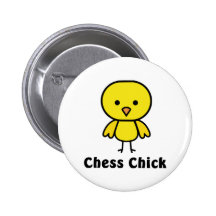 Chess Chick Pin