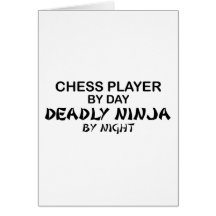 Chess Deadly Ninja by Night Cards