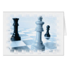 Chess Design  Greeting Card