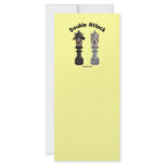 Chess Double Attack Dogs rack cards