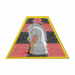 Chess Embroidered Hooded Sweatshirt
