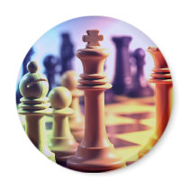 Chess Game Magnet