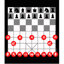 Chess game photo sculptures