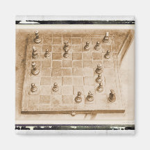 Chess Game Refrigerator Magnets