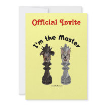 Chess I'm the Master Dog