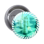 Chess King Round Button