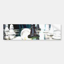 Chess Move  Bumper Stickers