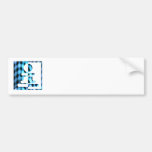 Chess Pawn Design Bumper Sticker