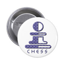 Chess Pawn Design Button