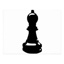 Chess - Pawn Postcard