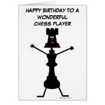 Chess Player Birthday Card