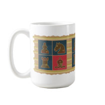 Chess Squares Coffee Mug
