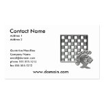 Chess Strategy Business Card
