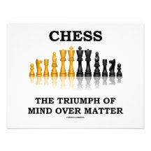 Chess The Triumph Of Mind Over Matter Invites