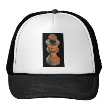 Chess, White King Trucker Hats