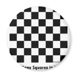 Chessboard magnets