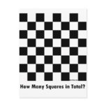 Chessboard postcards