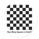 Chessboard stickers
