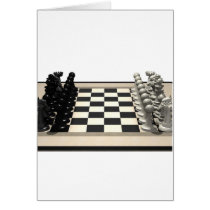 Chessboard with Chess Pieces: