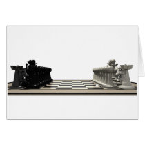 Chessboard with Chess Pieces: