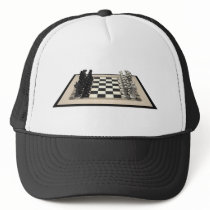 Chessboard with Chess Pieces: