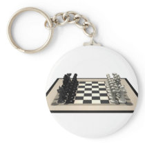 Chessboard with Chess Pieces: