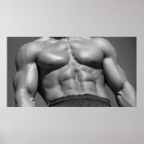 Chest & Abs Poster #1000