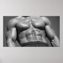 Chest & Abs Poster #1000