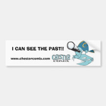 Chester bumper sticker B