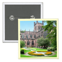 Chester Cathedral Pinback Button