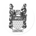 CHESTER Coat of Arms stickers