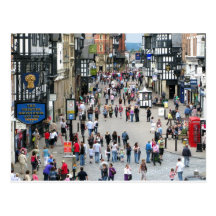 Chester Main Street Postcard