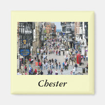 Chester Main Street Refrigerator Magnet