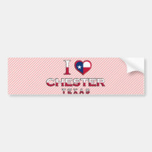 Chester, Texas Bumper Sticker