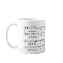 'Chester' William Billings Sacred Harp shapenotes Coffee Mug