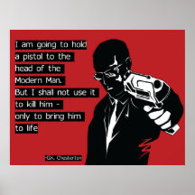 Chesterton Modern Man Posters