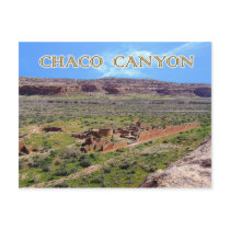 Chetro Ketl in Chaco Canyon, New Mexico Post Card