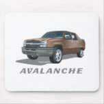 Chevrolet Avalanche Gold Mousepads