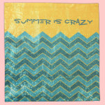 CHEVRON Gold napkins