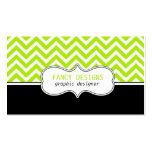 Chevron Stripes Business Cards