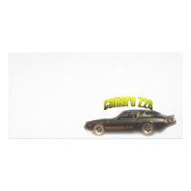 Chevy:  Camaro Z28 Customized Photo Card