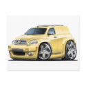 Chevy HHR Tan Panel Truck postcards