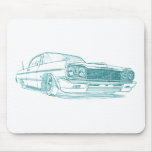 Chevy Impala 1964 lowrider mousepads