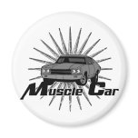 Chevy Nova Muscle Car magnets