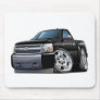 Chevy Silverado Black Truck Mousepad