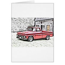Chevy Truck Greeting Card