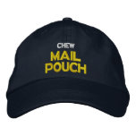 Chew Mail Pouch embroidered hats