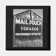 Chew Mail Pouch Tobacco Barn Refrigerator Magnets