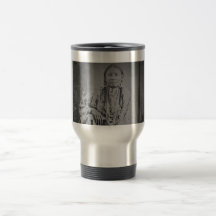 Cheyenne Indian Woman Vintage Stereoview Card Mug