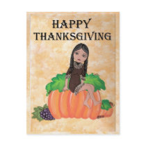 “Cheyenne” Thanksgiving Quantum Cutie Postcards